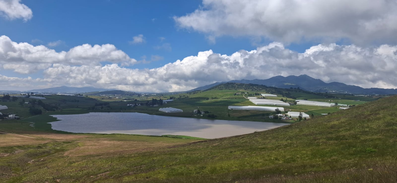 Laguna y paisaje